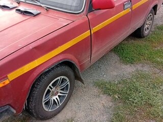 1990 Lada (ВАЗ) 2105 5-speed, красный, 100000 рублей, вид 1