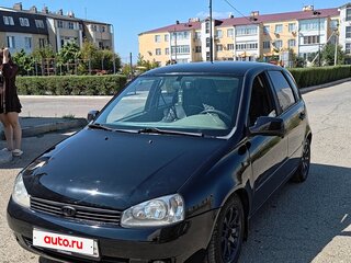 2010 Lada (ВАЗ) Kalina I, чёрный, 350000 рублей, вид 1
