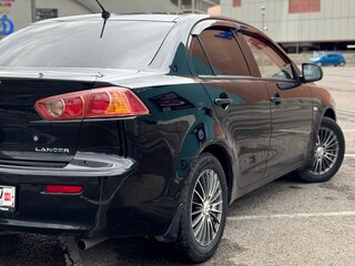 2008 Mitsubishi Lancer X, чёрный, 730000 рублей, вид 3