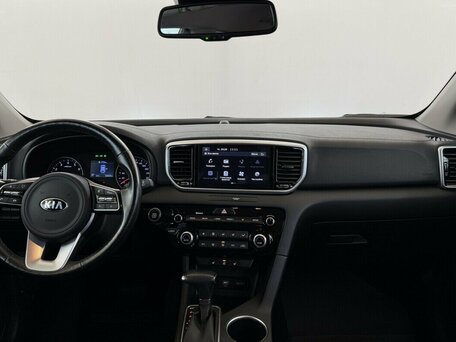 2021 Kia Sportage IV Рестайлинг, чёрный, 2728229 рублей, вид 5