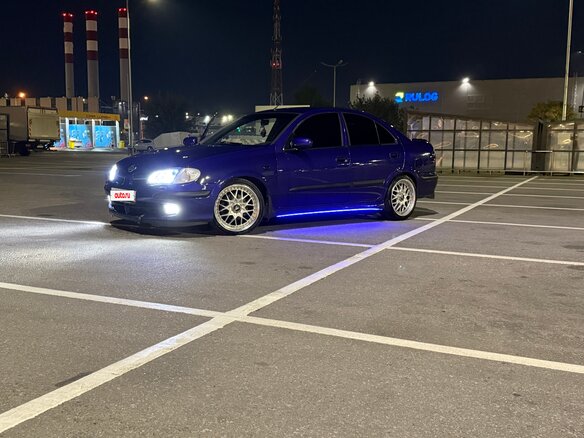 2002 Nissan Almera II (N16), синий, 550000 рублей - вид 13