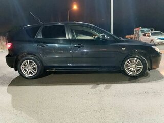 2007 Mazda 3 I (BK) Рестайлинг, чёрный, 505000 рублей, вид 4