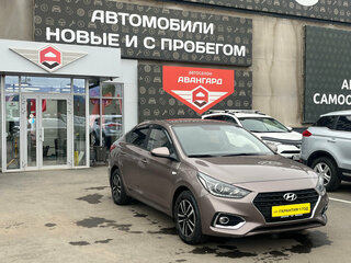 2018 Hyundai Solaris II, коричневый, 1282000 рублей, вид 1