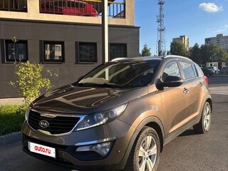 2011 Kia Sportage III, коричневый, 1210000 рублей, вид 1