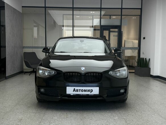 2012 BMW 1 серии 116i II (F20/F21), чёрный, 900000 рублей - вид 1