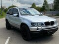 2002 BMW X5 3.0i I (E53), серебристый