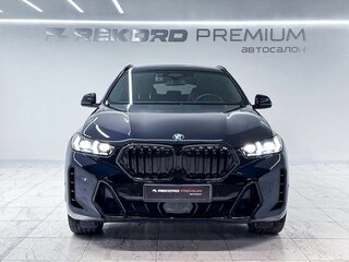 2024 BMW X6 40i III (G06) Рестайлинг, синий, 11600000 рублей, вид 2