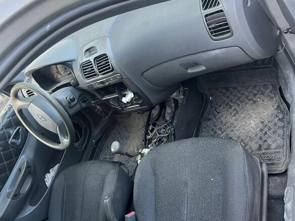 2008 Hyundai Accent ТагАЗ II, бежевый, 210000 рублей - вид 4