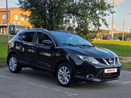 2014 Nissan Qashqai II, чёрный, 1300000 рублей, вид 2
