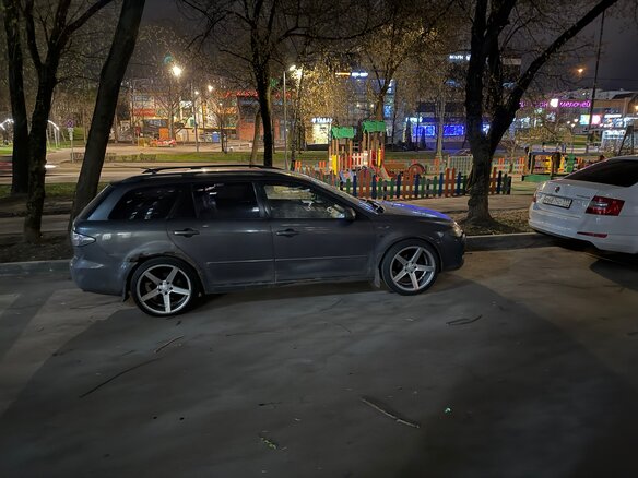 2005 Mazda 6 I (GG) Рестайлинг, серый, 410000 рублей - вид 15