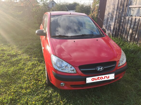 2008 Hyundai Getz I Рестайлинг, красный, 775000 рублей - вид 16