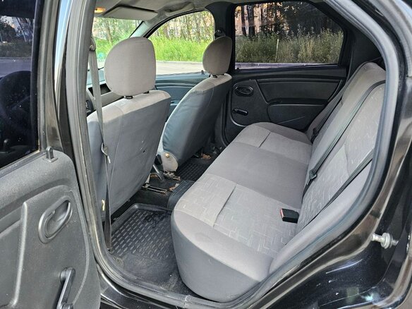 2011 Renault Logan I Рестайлинг, чёрный - вид 15