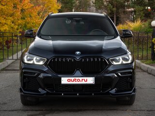 2022 BMW X6 40i III (G06), синий, 9500000 рублей, вид 4