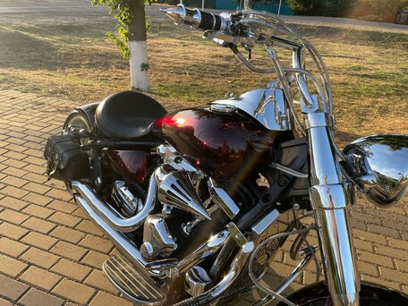 2006 Kawasaki VN2000 Vulcan, красный, 800000 рублей, вид 5