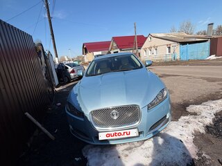 2013 Jaguar XF I Рестайлинг, голубой, 1280000 рублей, вид 4
