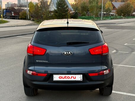 2015 Kia Sportage III Рестайлинг, синий, 1699999 рублей, вид 5