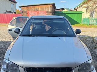 2007 Hyundai Accent ТагАЗ II, бежевый, 360000 рублей, вид 1