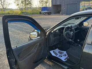 2015 Lada (ВАЗ) Granta I, чёрный, 350000 рублей, вид 5