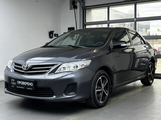 2010 Toyota Corolla X (E140, E150) Рестайлинг, серый, 999000 рублей, вид 1