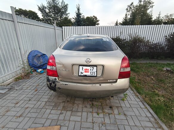 1990 Nissan Primera I (P10), золотистый, 210000 рублей - вид 8
