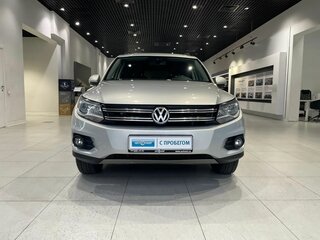 2014 Volkswagen Tiguan I Рестайлинг, серебристый, 1080000 рублей, вид 2