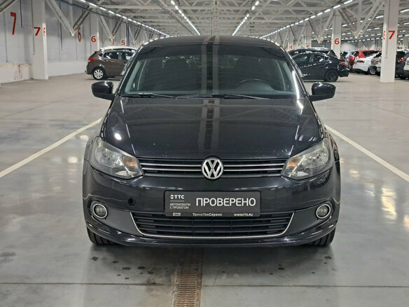 2012 Volkswagen Polo V, чёрный - вид 1