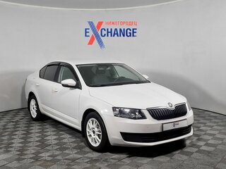 2014 Skoda Octavia III (A7), белый, 899000 рублей, вид 3