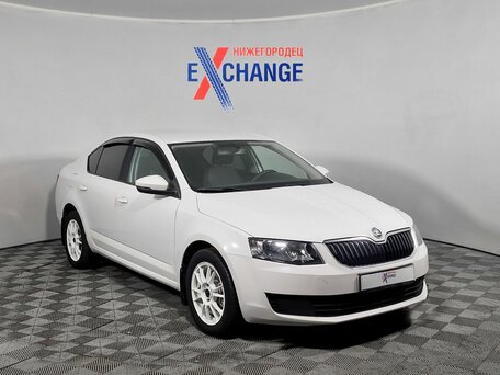 2014 Skoda Octavia III (A7), белый, 899000 рублей, вид 3