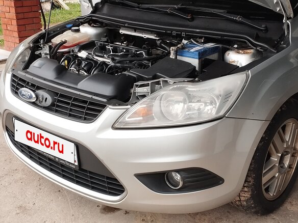 2008 Ford Focus II Рестайлинг, серебристый, 550000 рублей - вид 19