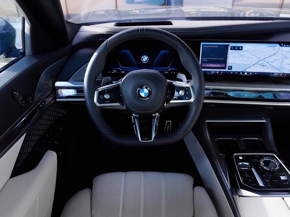 2025 BMW 7 серии 740d xDrive VII (G70), серый, 15900000 рублей - вид 25