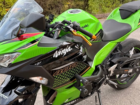 2020 Kawasaki Ninja 400, зелёный, 530000 рублей - вид 18