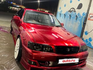 1999 Toyota Chaser VI (X100) Рестайлинг, белый, 1350000 рублей, вид 4