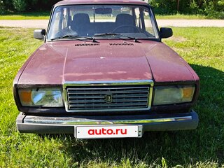 2006 Lada (ВАЗ) 2107, пурпурный, 110000 рублей, вид 1