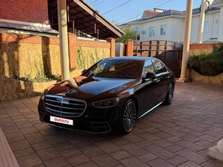 2022 Mercedes-Benz S-Класс 400 d Long 4MATIC VII (W223), чёрный, 9800000 рублей, вид 1