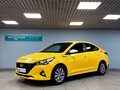2021 Hyundai Solaris II Рестайлинг, жёлтый