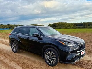 2021 Toyota Highlander IV (XU70), чёрный, 4650000 рублей, вид 1