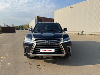 2020 Lexus LX 570 III Рестайлинг 2, синий, 8600000 рублей, вид 4