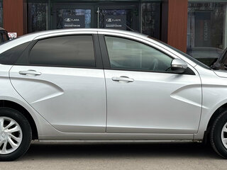 2016 Lada (ВАЗ) Vesta I, серебристый, 700000 рублей, вид 4