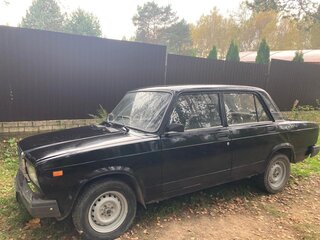 2010 Lada (ВАЗ) 2107, чёрный, 160000 рублей, вид 5