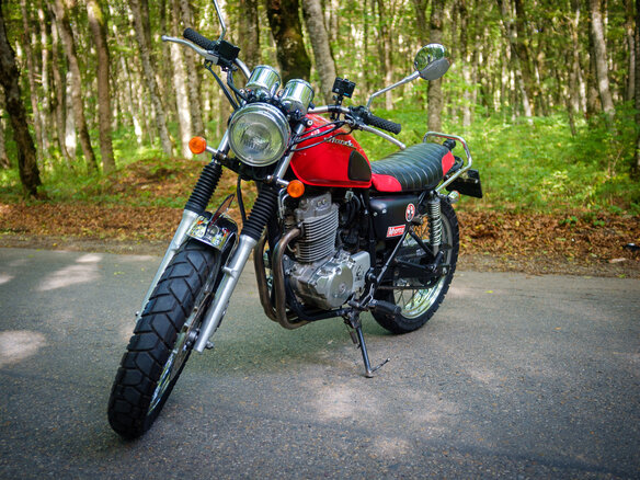 2001 Honda CB 400SS, красный, 250000 рублей - вид 2