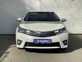 2013 Toyota Corolla XI (E160, E170, E180), белый, 1150000 рублей, вид 2