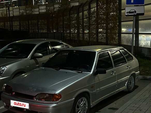 2006 Lada (ВАЗ) 2114, серебристый, 90000 рублей