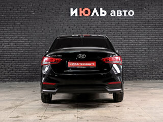 2019 Hyundai Solaris II, чёрный, 1740000 рублей, вид 5