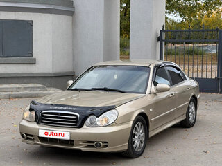 2005 Hyundai Sonata ТагАЗ IV (EF) Рестайлинг, бежевый, 240000 рублей, вид 1