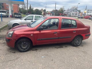 2005 Renault Symbol I Рестайлинг, красный, 120000 рублей, вид 5