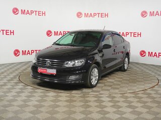 2019 Volkswagen Polo V Рестайлинг, чёрный, 1295000 рублей, вид 1