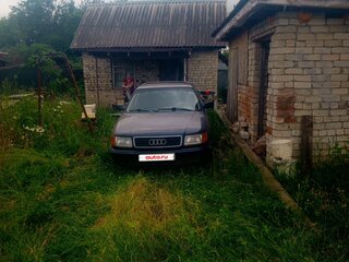 1992 Audi 100 IV (C4), синий, 230000 рублей, вид 3