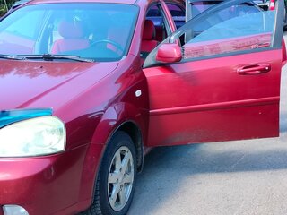 2006 Chevrolet Lacetti I, красный, 300000 рублей, вид 4