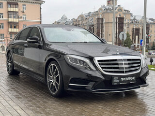 2015 Mercedes-Benz S-Класс 500 VI (W222, C217), чёрный, 3200000 рублей, вид 3