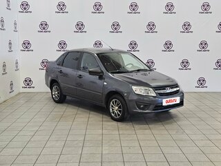 2018 Lada (ВАЗ) Granta I Рестайлинг, серый, 574000 рублей, вид 3